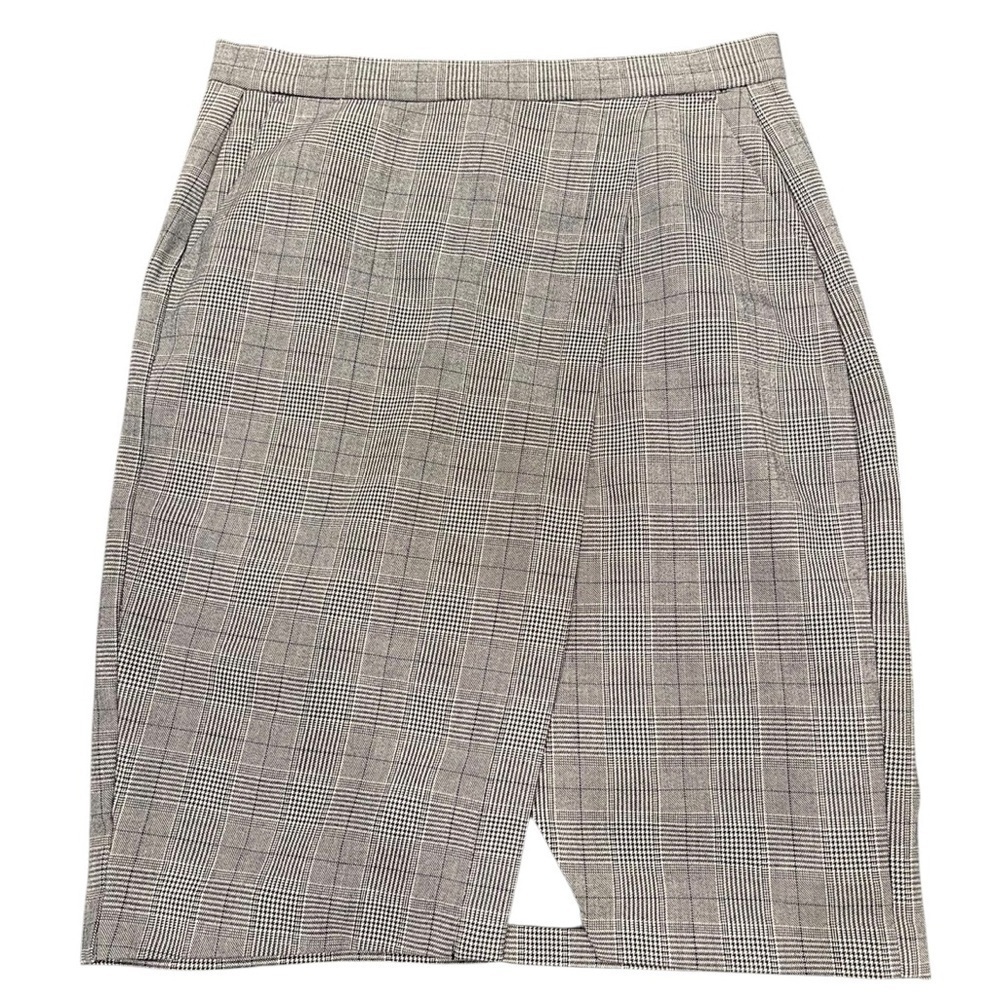 Banana Republic Size 2 High Waisted Plaid Pencil Skirt
